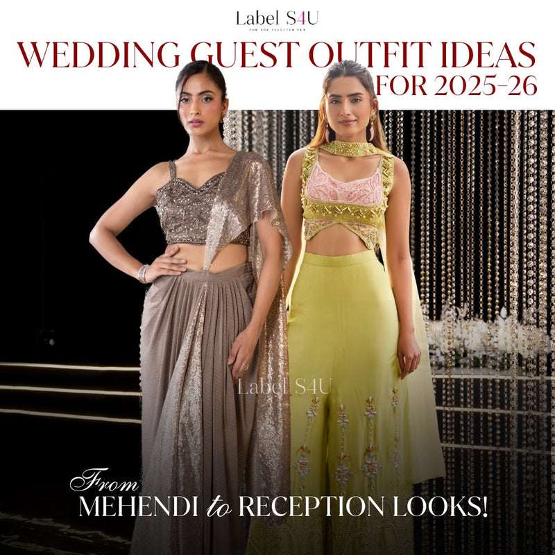 Wedding Guest Outfit Ideas for 2025–26: From Mehendi to Reception Looks