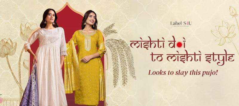 Durga Puja Outfit Inspiration: Top 5 Trends to Follow This Year Label S4U Durga Puja Outfit Inspiration: Top 5 Trends to Follow This Year Label S4U