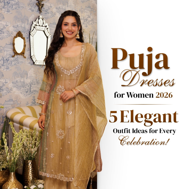 Puja Dress for Women 2026: 5 Elegant Outfit Ideas for Every Celebration