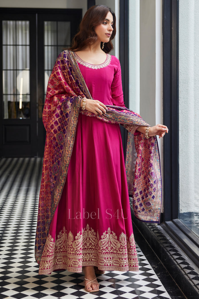 Saaz Anarkali Gown