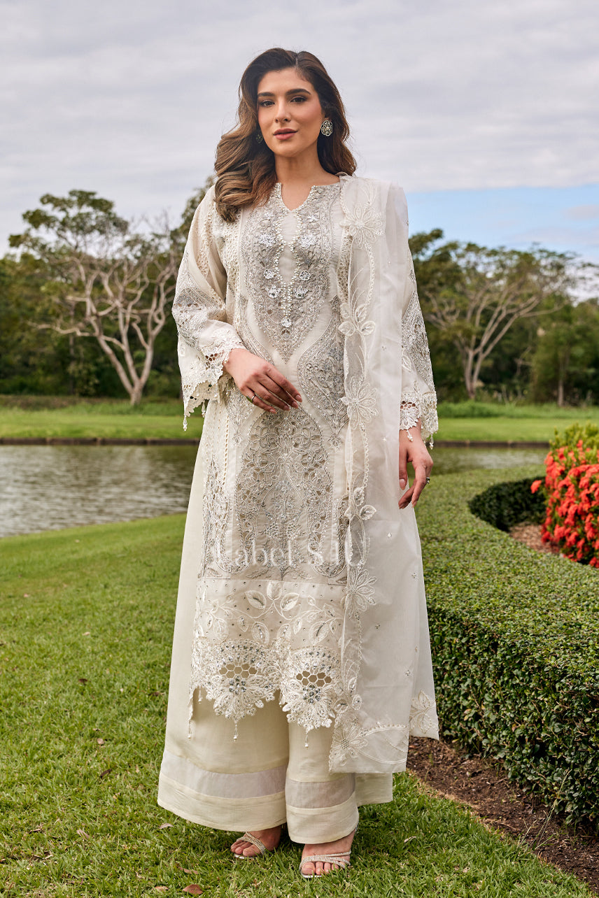 Safina Embroidered Cutwork-Suit Set