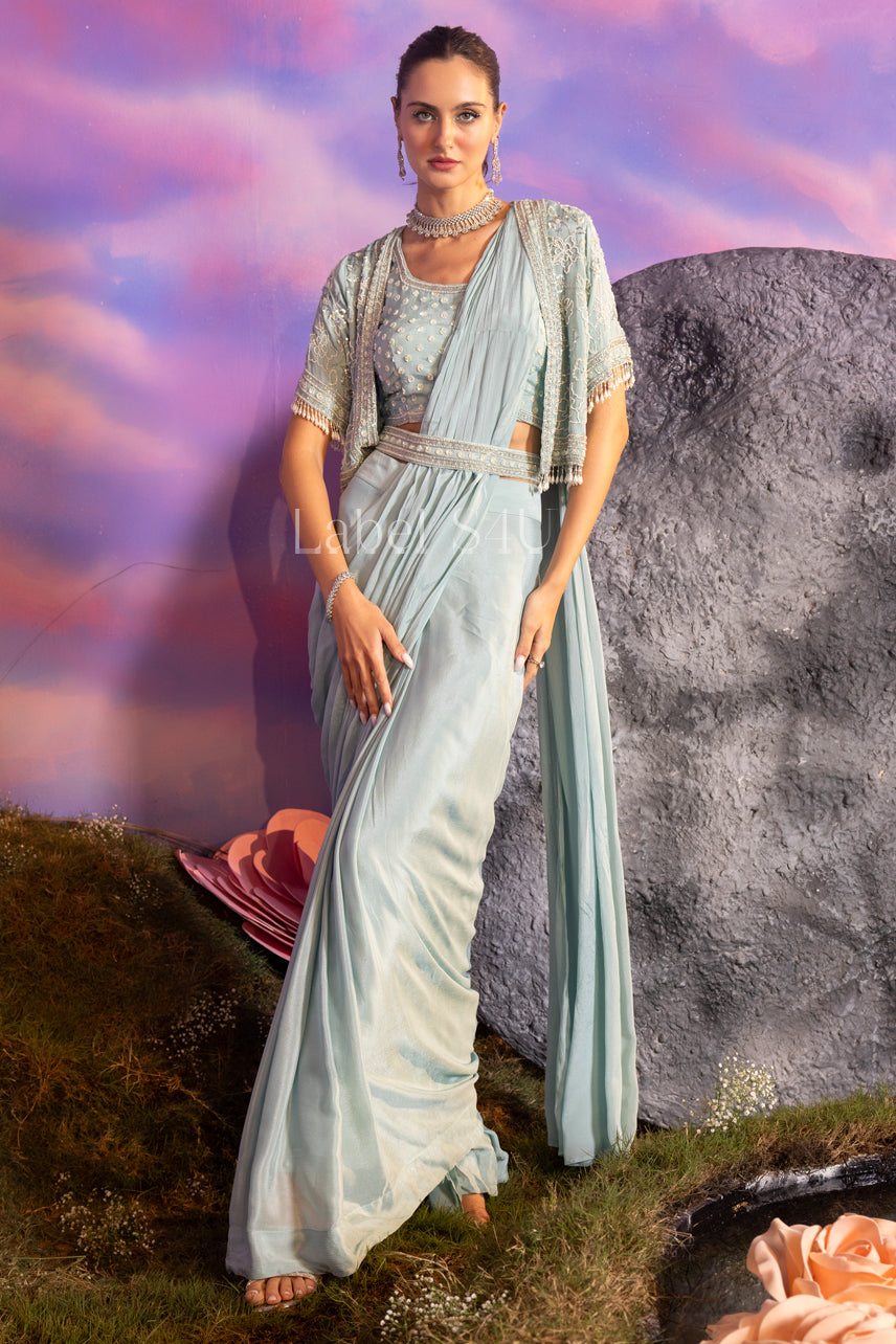 Skyfall-Pre Draped Saree