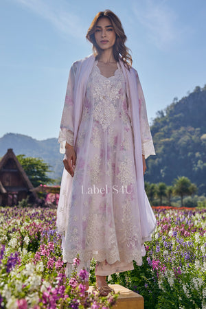 Ishrat Gul Embroidered-Anarkali Set