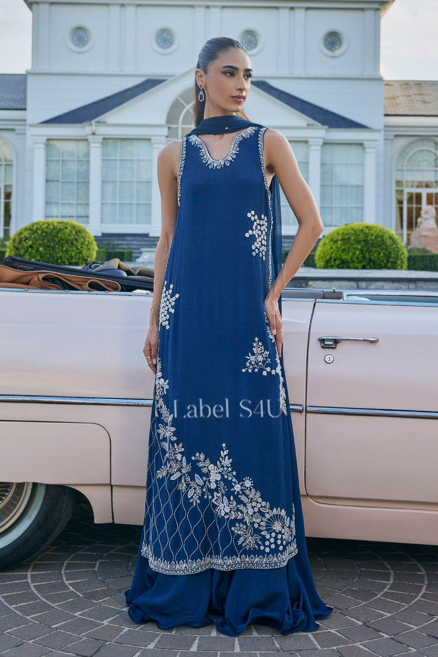 Sahar Handwork-Palazzo Set