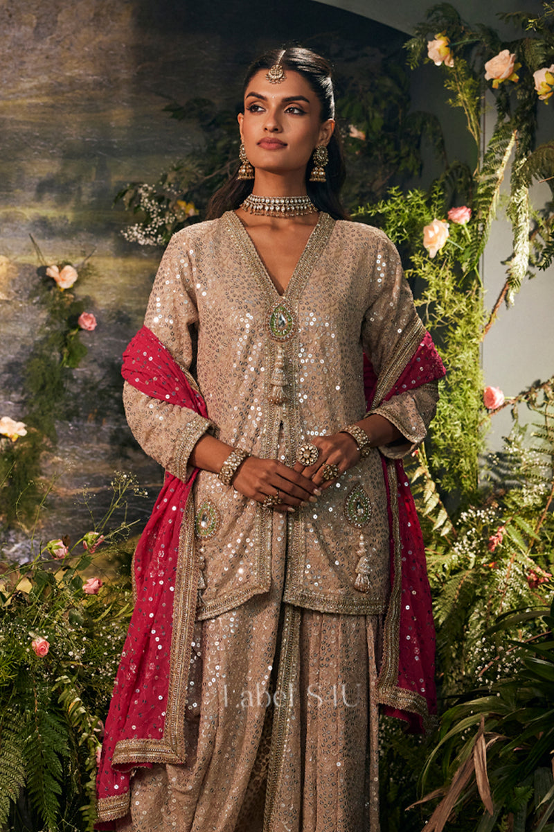 indo western dress for women wedding party Top 7 Indo Western Dresses for a Dazzling Wedding Label DC