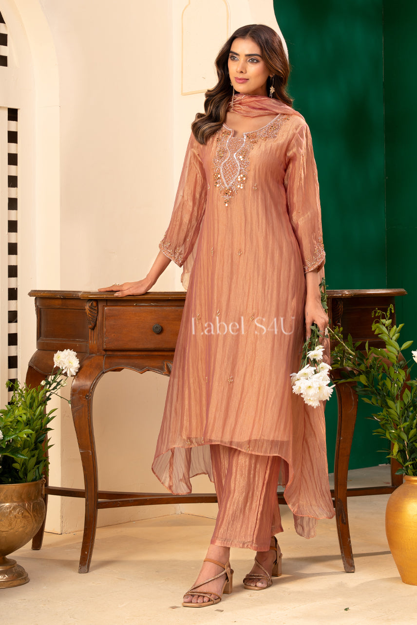 Grace-Tissue Anarkali
