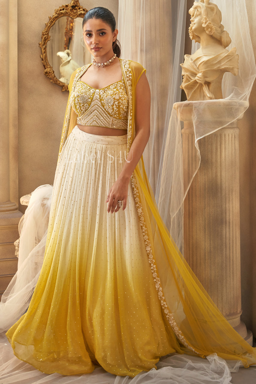 Misty Glow-Lehenga