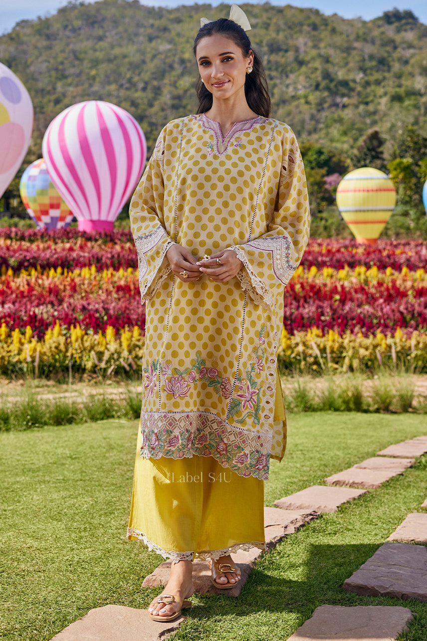 Sunlit Polka Printed-Co-ord Set