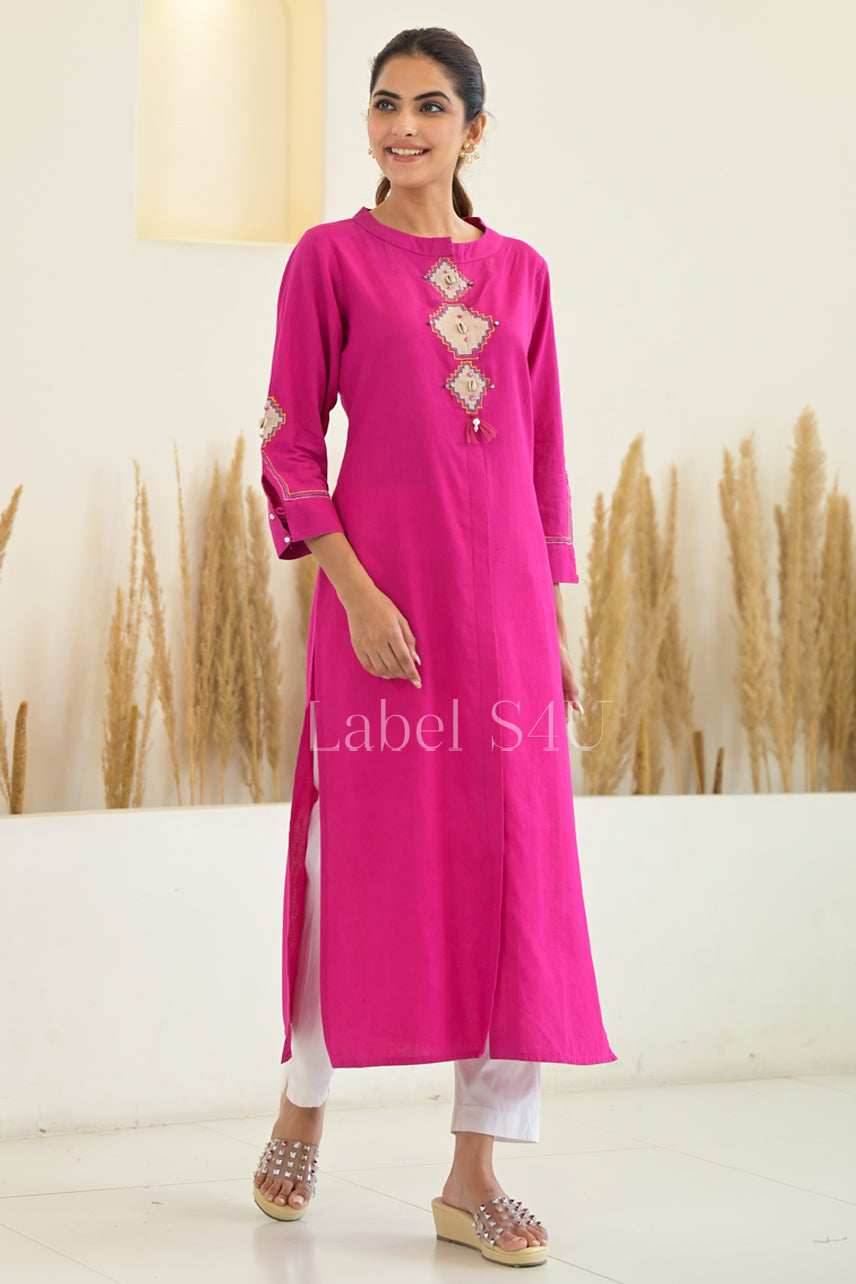 Pinktastic Kurti