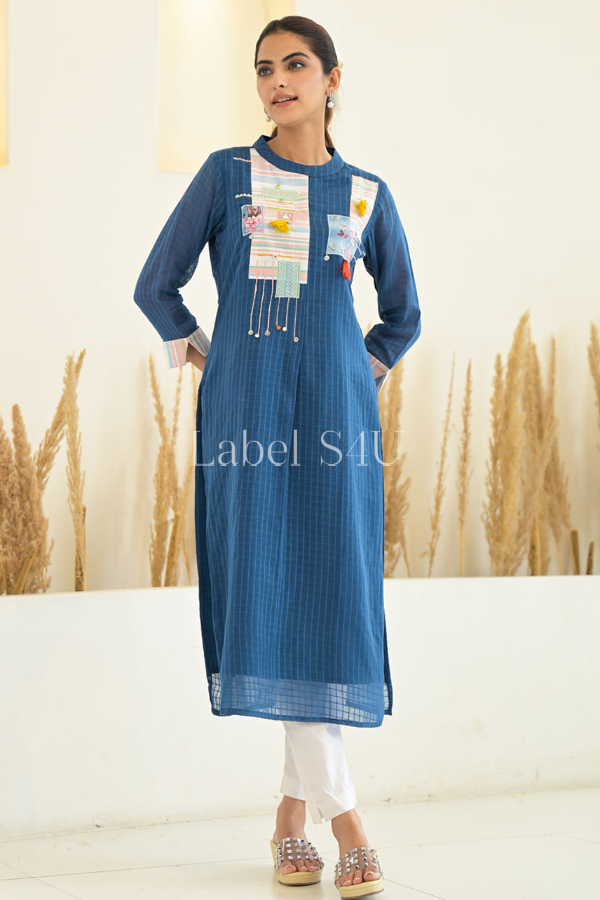 Artful Patchwork-Kurta