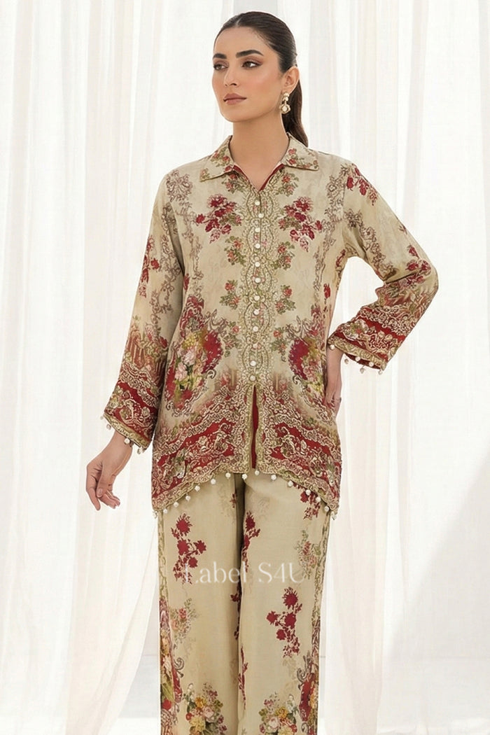 Ethnic Printed Suit | E3002