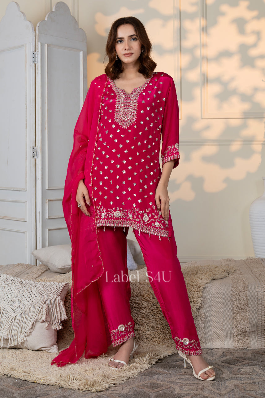 Rani Affair Handwork-Suit Set