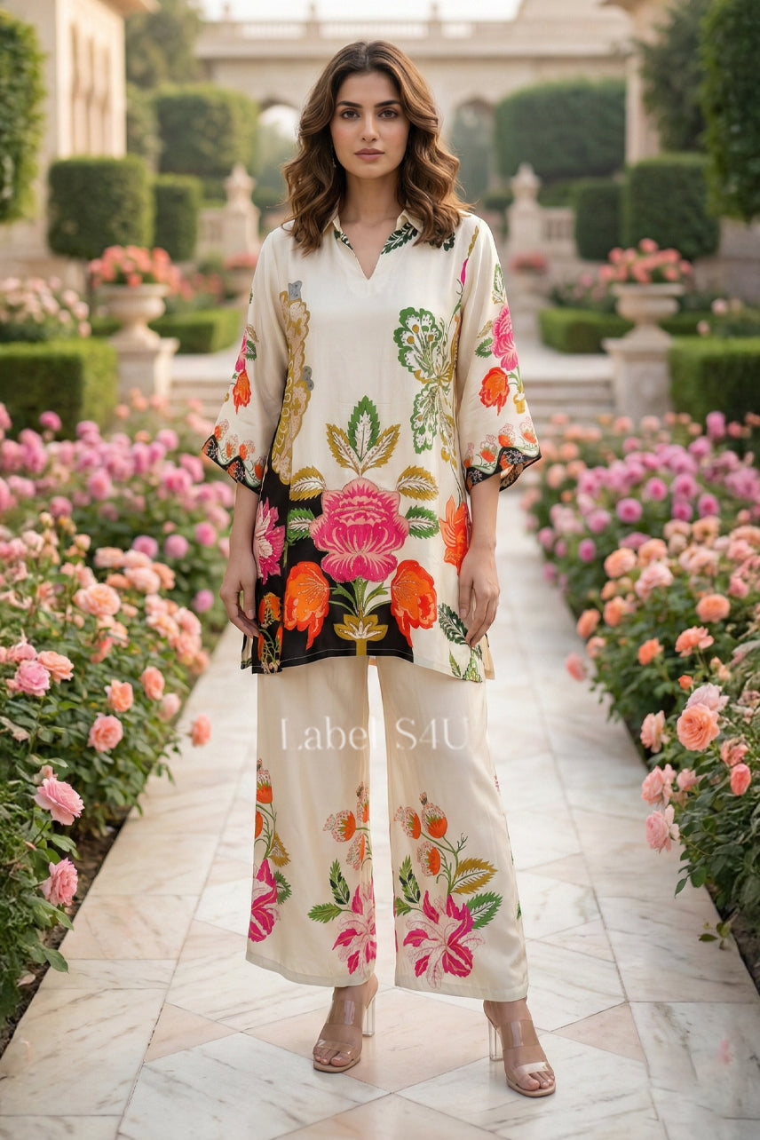 Play Palette Crepe-Co-ord Set