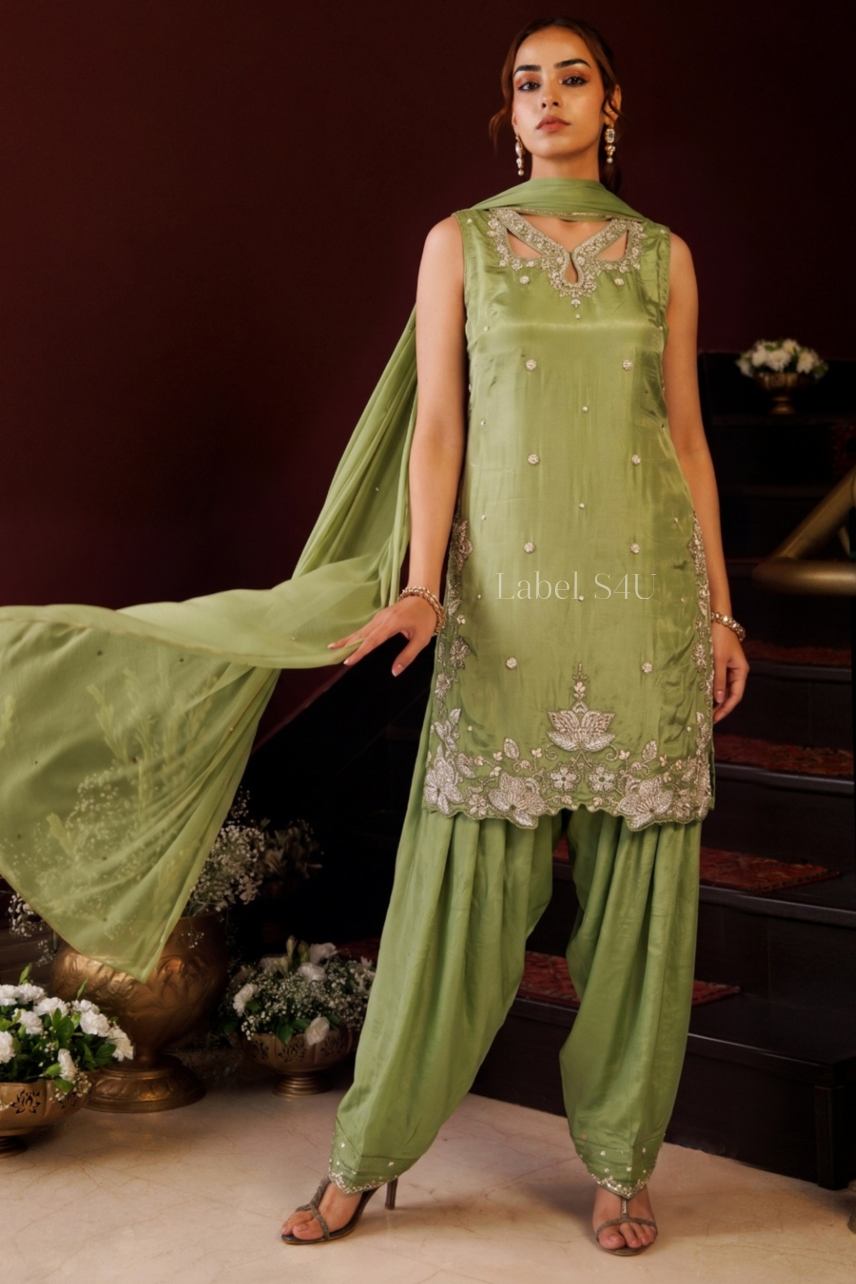 Finesse Embellished Farshi Salwar Set