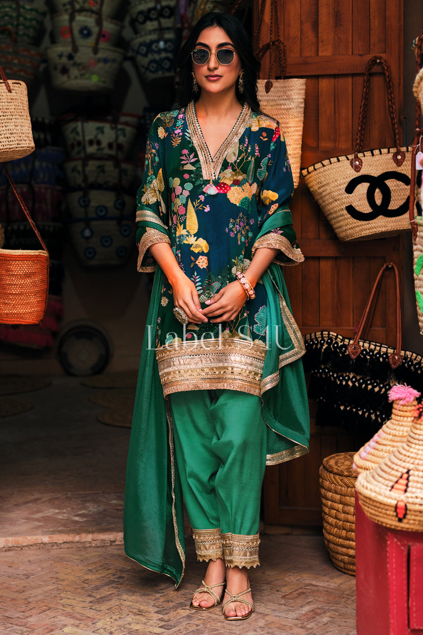 Botanical-Suit Set