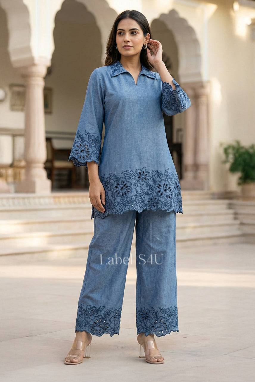 Daily Denim-Co-Ord Set