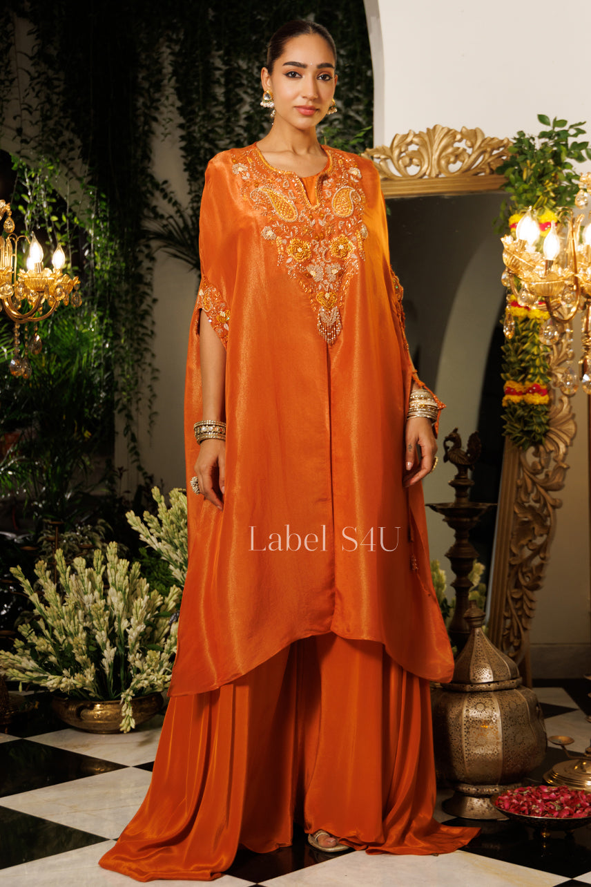 Drift in Embellished Kaftan Set
