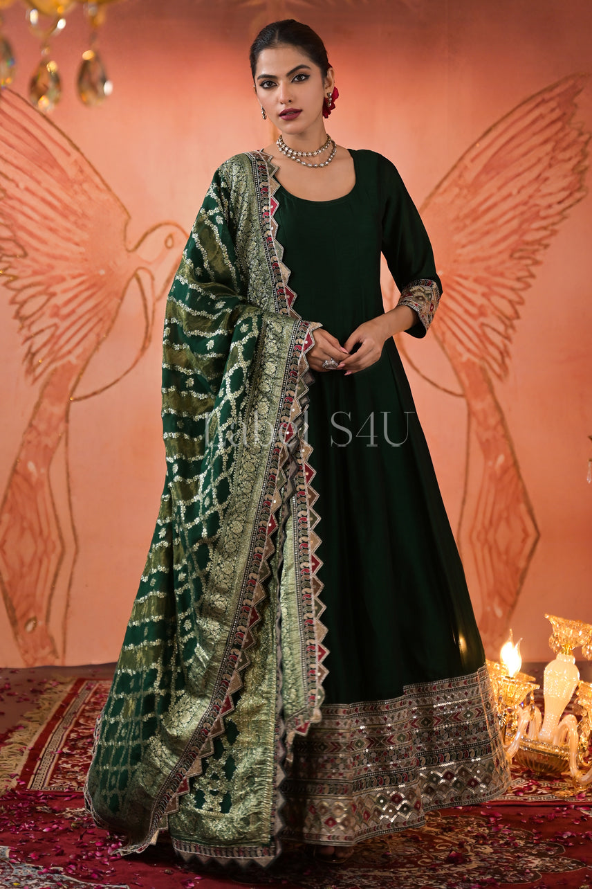 Emerald Royal-Anarkali