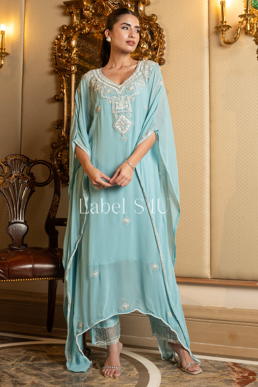 Pearl Mist-Kaftan Set