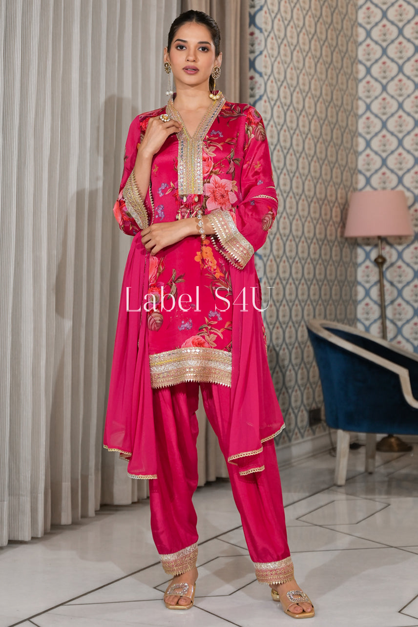 Parisian Pink-Suit-Set