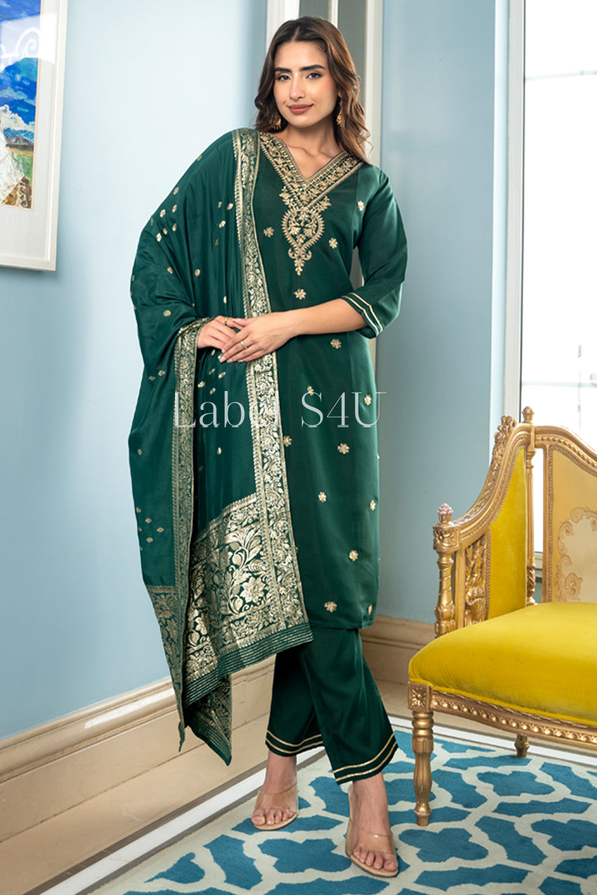 Serene Sage-Suit-Set