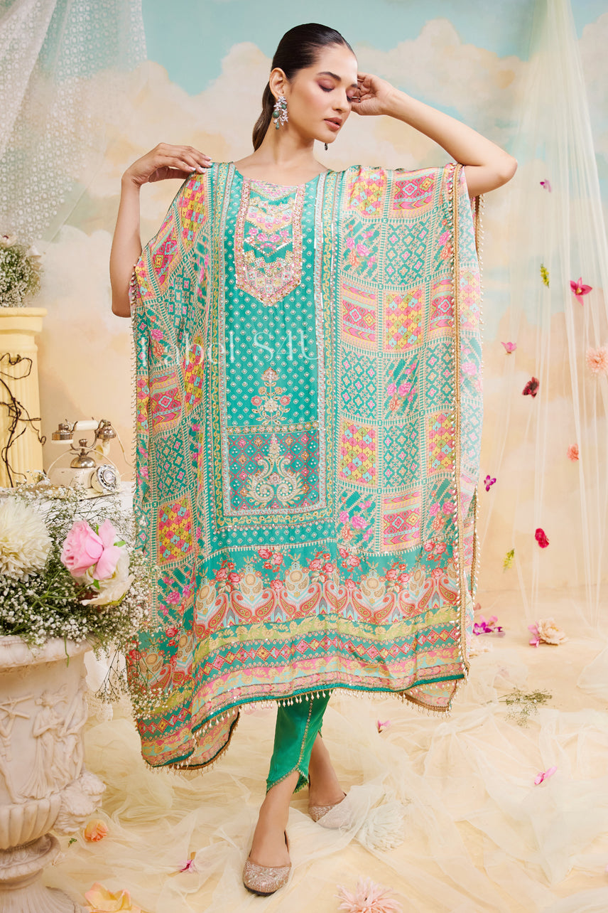 Jashn Bliss-Kaftan Set