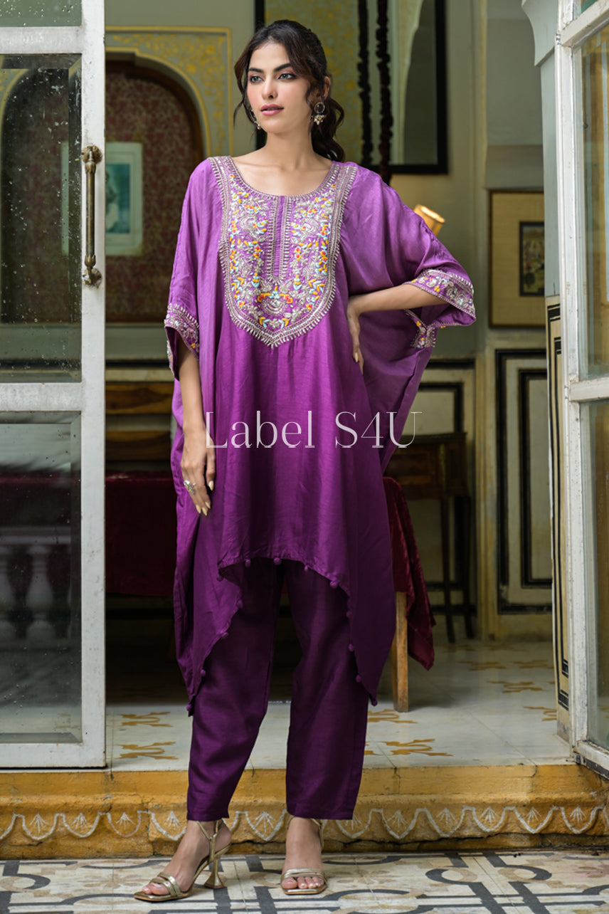 Mulberry Magic-Kaftan-Set