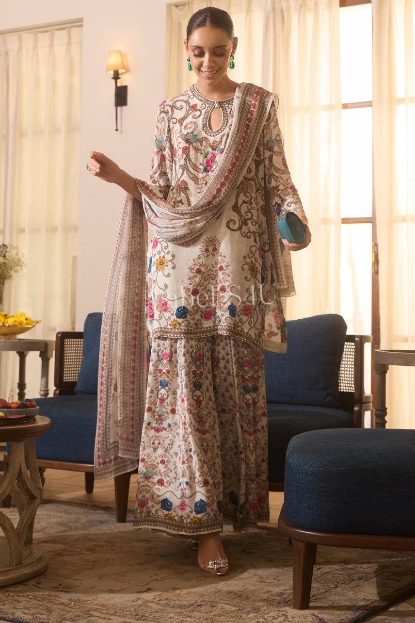 Shahnaz-Sharara Set – Label S4U - Main Image