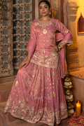 Blush Goldleaf Tissue Skirt Set