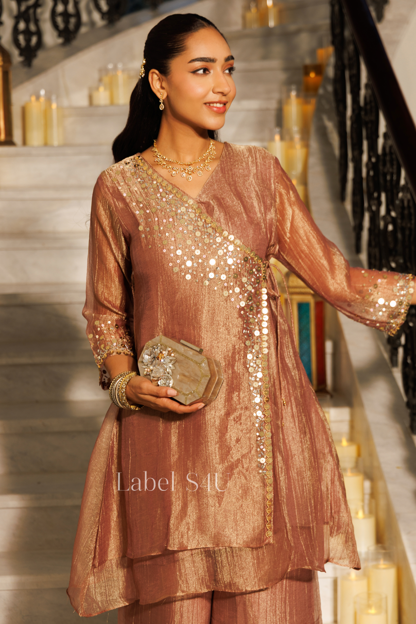 Sequins Spark Tissue Co-ord Set