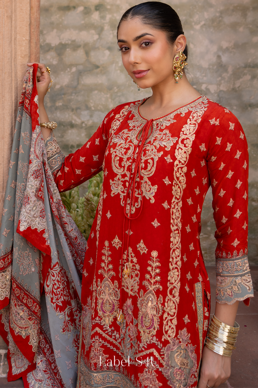 Rangriti Printed Sharara Set