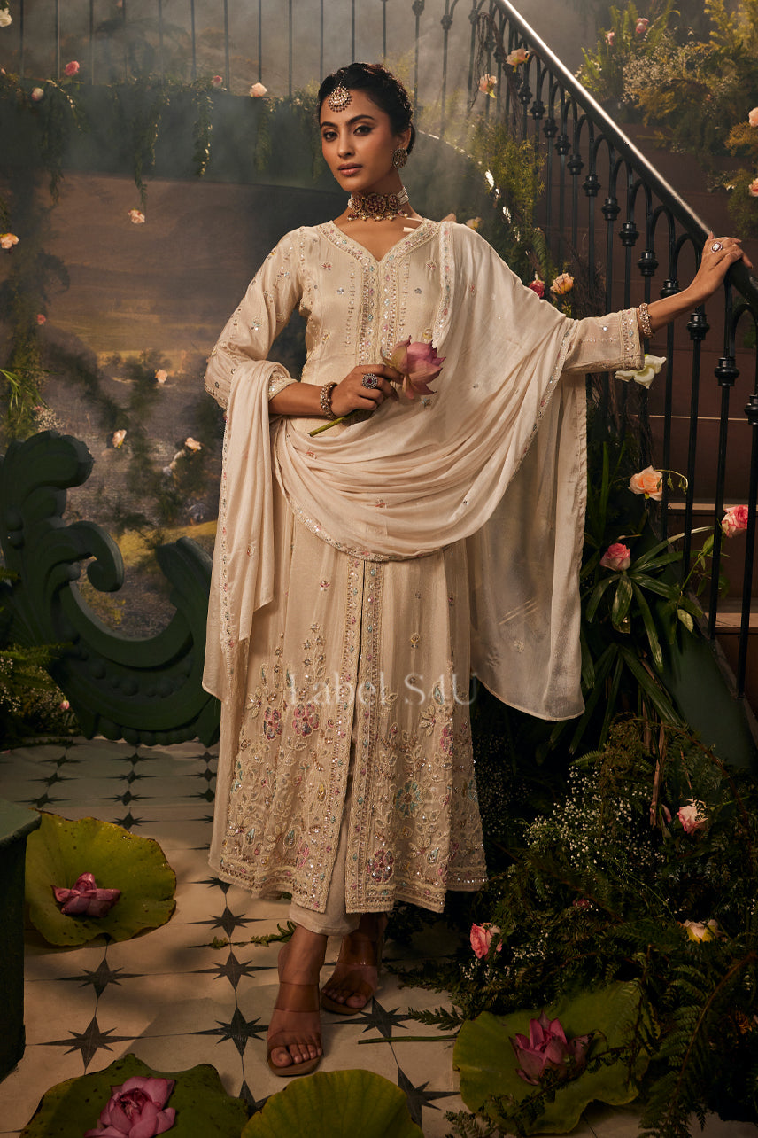 Grace-Center Slit Anarkali