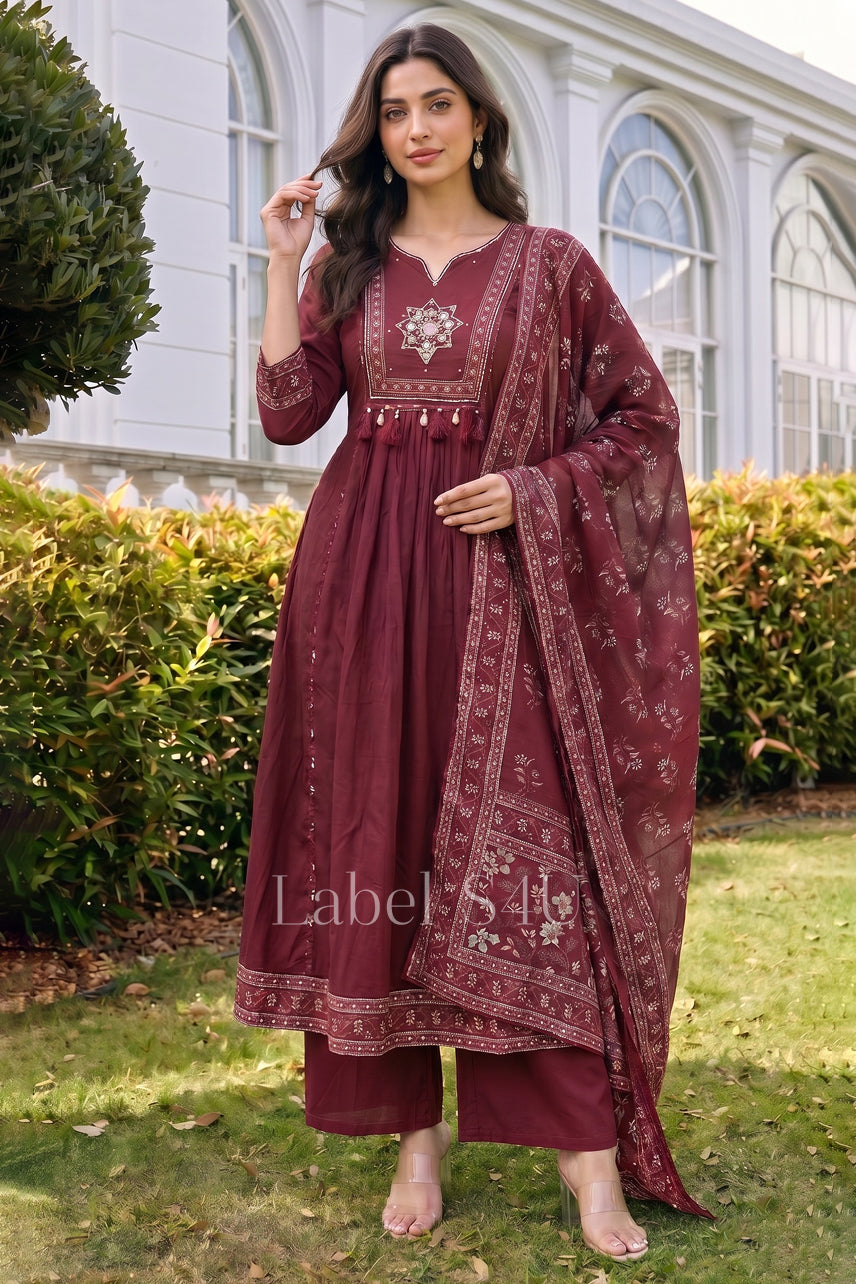 green emerald velvet dress PUJA GOWN  TJ Collections Kenya