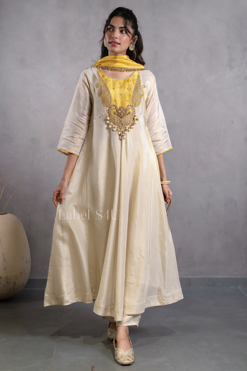 Sunveil Embellished Anarkali Set