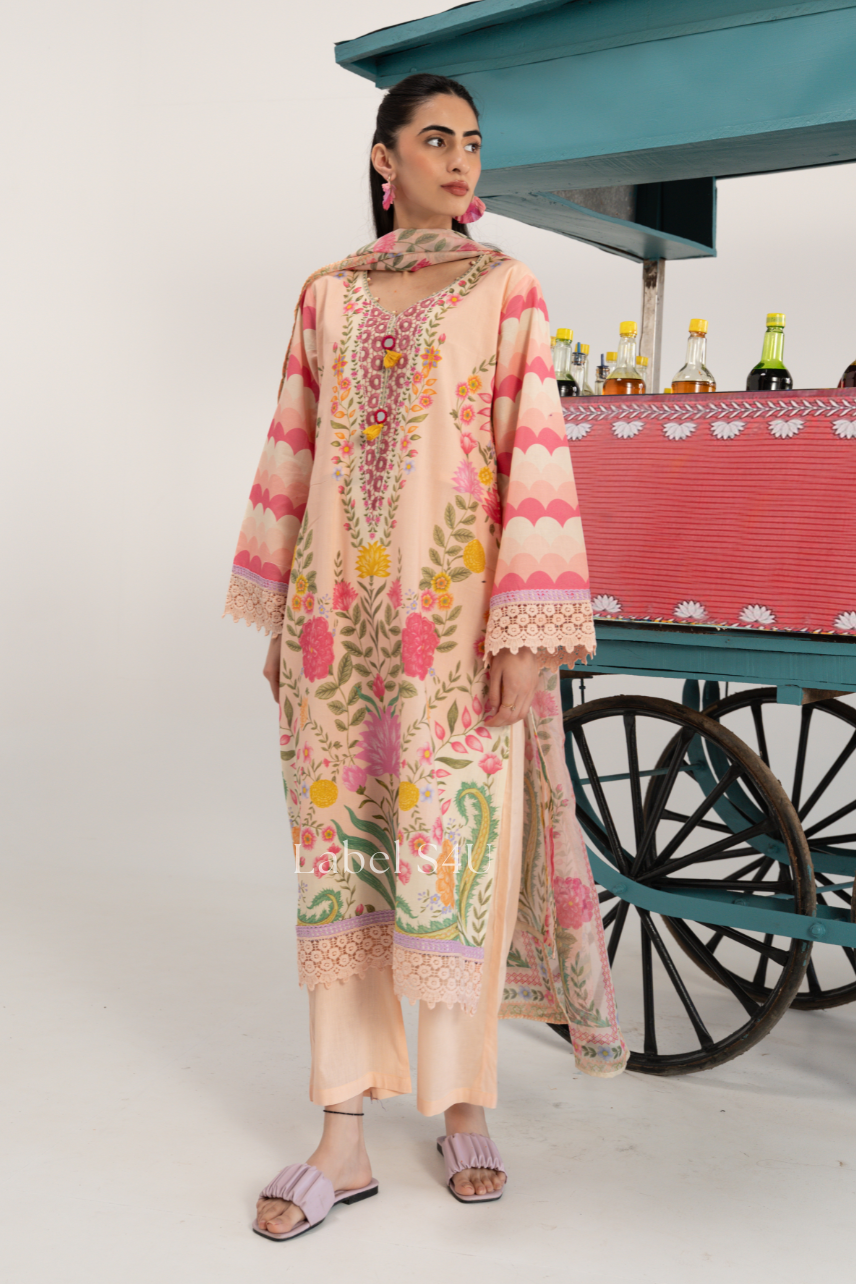 Botanique Printed Cotton Suit Set