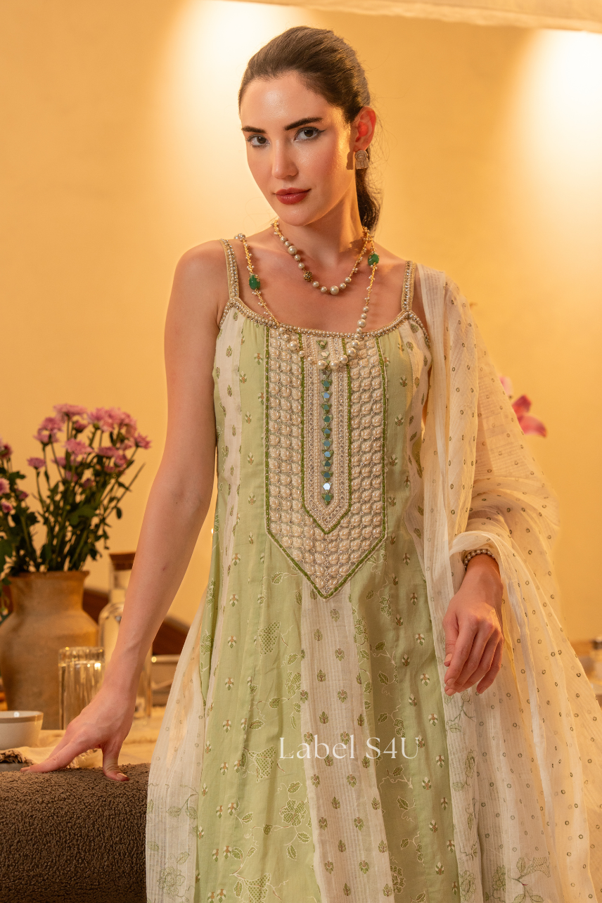 Cotton Anarkali Set for Women