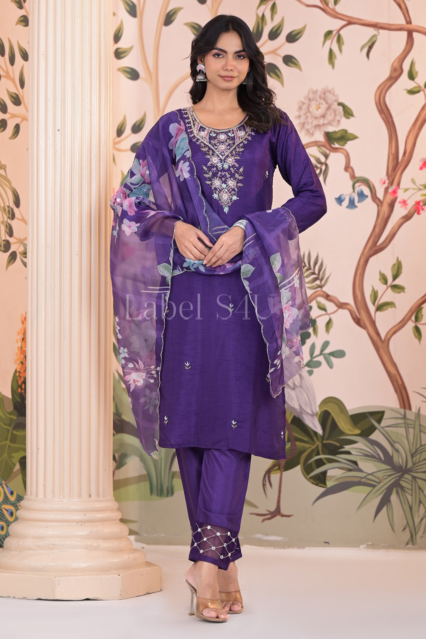 Shahi Gulnaz-Suit Set