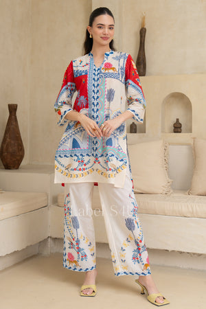 Bohemian Printed Cotton Co-ord Set