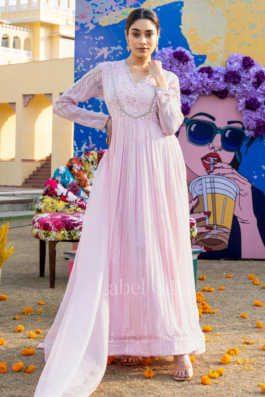 In The Pink-Anarkali