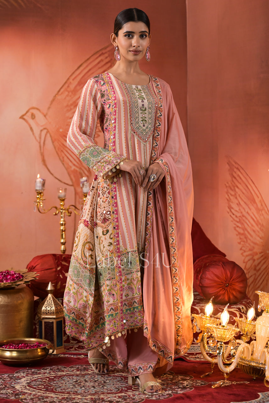 Dawn Blossom-Kurta Set