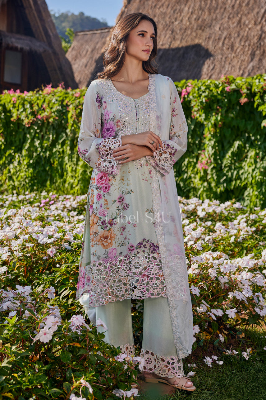 Gulnaz Cutwork-Suit Set