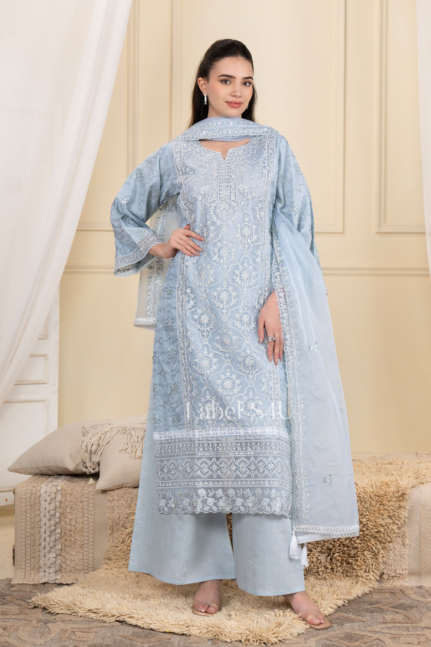 Iftar Embroidered-Suit Set