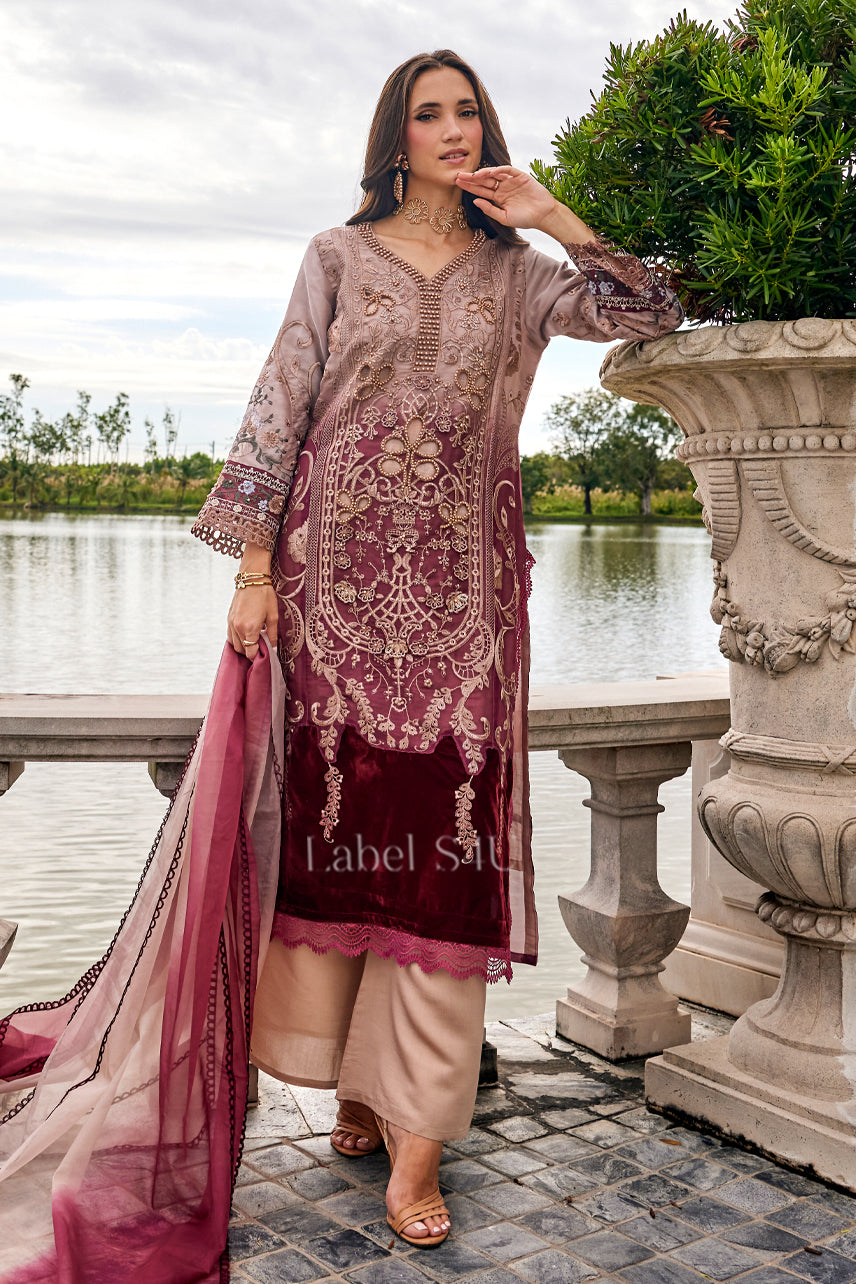 Aaira Maroon-Suit Set