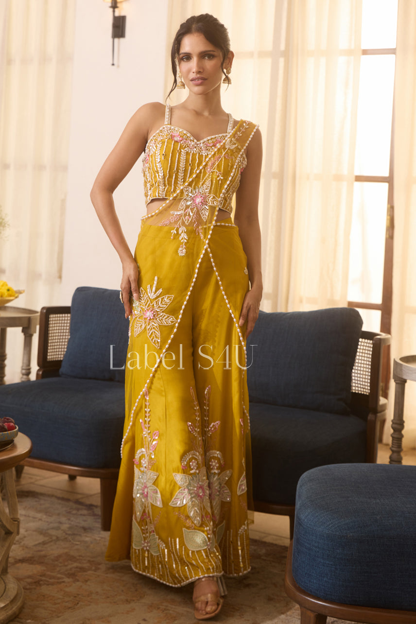 Sweet Like Honey-Palazzo Set