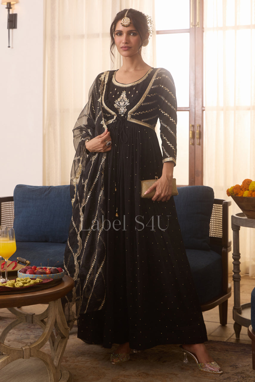 Black Jewel-Anarkali