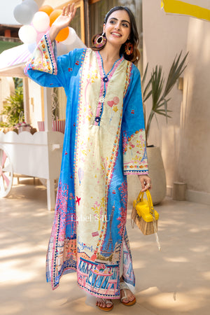 Carnival Cotton Blend Kaftan Set