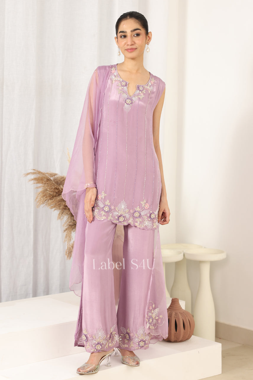 Fabulously Flattering-Crepe Suit Set