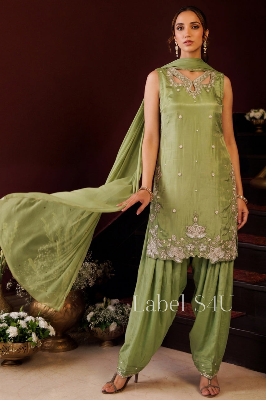 Finesse Embellished Farshi Salwar Set