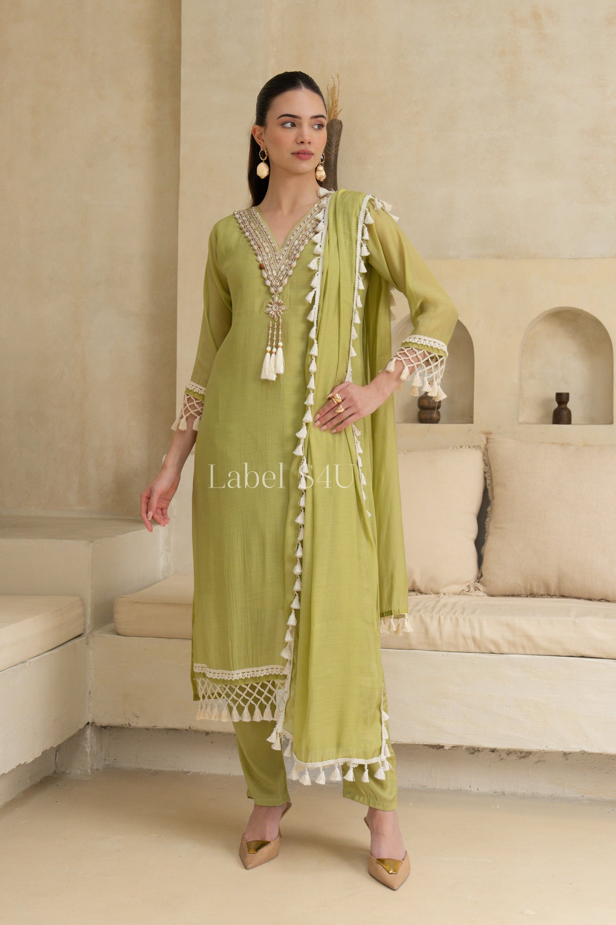 Handwork suit set for women